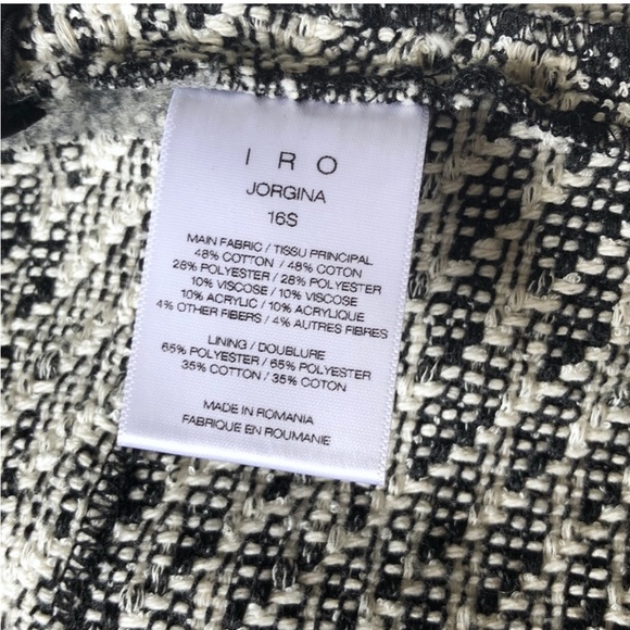 IRO Jorgina Tweed Skirt - Picture 9 of 11